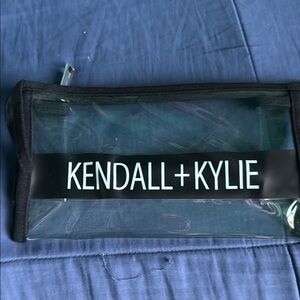 NWOT Kendall + Kylie Transparent Makeup Bag